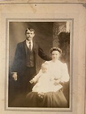 Antique Photographs Cabinet Cards Family Couple Iowa Wisconsin  picture