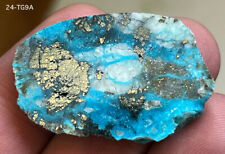 Kingman Turquoise Rough High Grade w/ Pyrite - 50ct. See Video - Arizona Seller picture