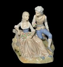 Vintage TENGRA Porcelain China Male/Female Sculpture Young Couple Figurine picture