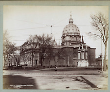 William Notman, Canada, Montreal, St. Vintage James Cathedral Albumen Print Ti picture