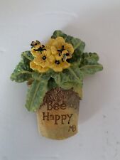 Vintage 1999 Hallmark MARJOLEIN BASTIN Bee Happy Magnet picture