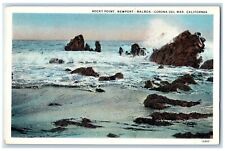 c1920 Rocky Point Newport Balboa Corona Del Mar California CA Unposted Postcard picture