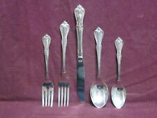 5PC  Oneida Stainless Silverware  ARBOR ROSE 5pc place setting Set No Mono picture