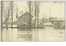 78.POISSY.n°6897.POISSY FLOODS.1910.CP PHOTO picture