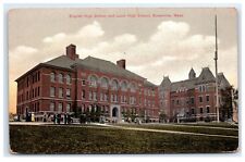 Postcard English & Latin High School, Somerville, MA B7 picture