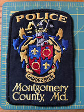 Montgomery County, MD Police patch picture