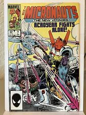 Micronauts The New Voyages #7 * 1985 Marvel Comics * HIGH GRADE * Comb. Ship. picture