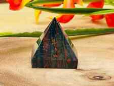 Bloodstone Pyramid, Heliotrope Stone, Bloodstone Jasper Pyramid, Gemstone Point picture