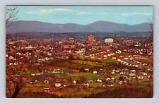 Charlottesville VA-Virginia, Aerial Of City Area, Antique, Vintage Postcard picture