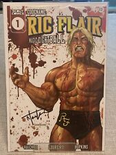 Codename Ric Flair #1 Battle Damage Trade Variant SIGNED by Tyler Kirkham COA picture