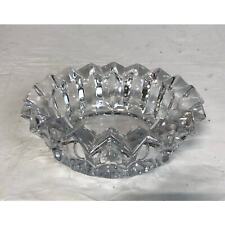 Dansk Heavy Full Crystal Bowl Candy Dish Vintage  picture