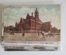 20 Vintage Chicago Postcards,All Early 1900's,Sleeved picture