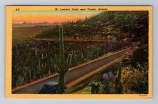 Tucson, AZ-Arizona, Mt Lemmon Road Scenic Antique c1954, Vintage Postcard picture