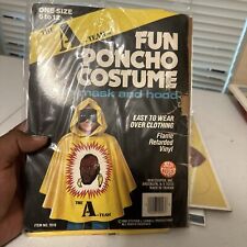 Vintage Sealed Ben Cooper A-Team Fun Poncho Costume With Mask and Hood picture