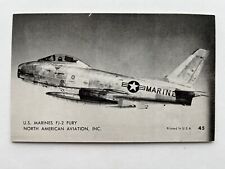 3.5”x5” Reprint Photo US Marines FJ-2 Fury North American Aviation picture