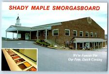 East Earl Pennsylvania PA Postcard East Blue Ball Shady Maple Smorgasboard c1960 picture