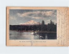 Postcard Mt. Adams and Trout Lake Washington USA picture
