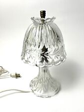 Vintage Princess House Crystal Mini Table Lamp Heritage Romance Lead Crystal picture