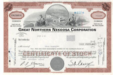 Great Northern Nekoosa Corp - Original Stock  Certificate - 1980 - CNU56614 picture