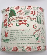 Vintage Christmas Tissue Toilet Paper Santa 5 Designs Japan picture