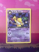 Pokemon Card Dark Hypno Team Rocket 1st Edition Rare 26/82 Near Mint Condition picture