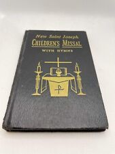 The New St Joseph Childrens Missal with Hymns 1965 Catholic Book Publishing picture