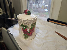 vintage Sears and Roebuck strawberry cookie jar picture