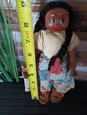Vintage Paper Mache Doll Approx 9