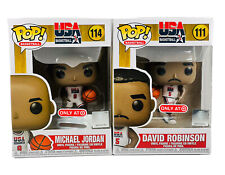 Funko Pop NBA Michael Jordan David Robinson Dream Team USA Target picture