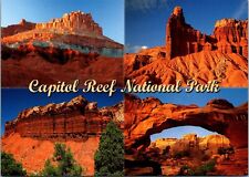 Capitol Reef National Park landscape collage Utah postcard picture