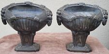 Antique RARE Large Pair of Art Deco Benitiers Late 19th Early 20th picture