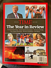 Time Magazine The Year in Review 3/9/2018 Trump MAGAZINE picture