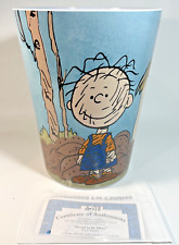 PEANUTS The Bradford Exchange - Proud To Be Dirty WASTE BASKET- w/ COA Limit Ed. picture