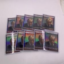 10pc US 45th President Donald Trump Never Surrender Mugshot Paper Card With Case picture