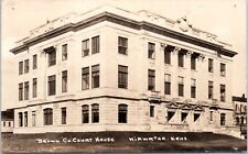RPPC Brown County Courthouse, Hiawatha, Kansas - Real Photo Postcard c1920s picture