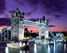 UK England LONDON TOWER BRIDGE Glossy 8x10 Photo Print Poster United Kingdom picture
