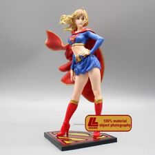 Anime Movie Supergirl Superhero PVC Action Figure Statue Toy Gift Collection picture