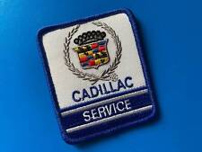 Cadillac Service Throwback Embroidered Iron On Patch 3” x 2.5” picture