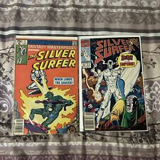 Silver Surfer Lot • Fantasy Masterpieces #2 & Silver Surfer #53 picture