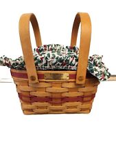LONGABERGER CHRISTMAS COLLECTION 1992 EDITION SEASON'S GREETINGS BASKET picture