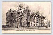 Postcard Mississippi JAckson MS Old Capitol Building 1910s Posted Divided Back picture