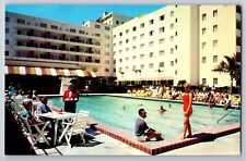 The Bal Harbour Hotel, Miami Beach Florida FL Vtg Postcard c1970  Unposted picture