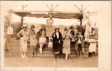 1920s RPPC Golf Match Woman Boys Ice Cream Rockland Country Club Sparkill NY T6 picture