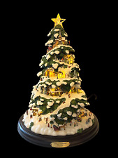Thomas Kinkade Ceramic Illuminated Christmas Tree 15