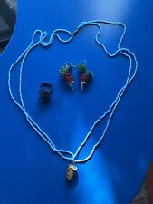 RARE Harry Potter Luna Lovegood Jewelry Set Noble Collection Discontinued picture