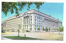 Washington DC The Department of Justice Building Postcard picture
