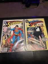 Superman #10, #11 (1987) Lot Of 2 picture