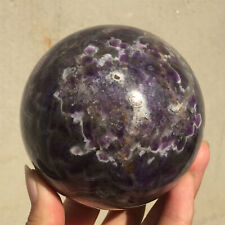 2.28LB TOP Natural Dreamy Amethyst Sphere Quartz Crystal Ball Healing MXQ2095 picture