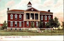 HANOVER PENNSYLVANIA PA Eichelberger High School c1907 YORK COUNTY Postcard picture