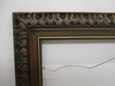 VTG/Old Solid Carved Wood Pic Frame Fit 11